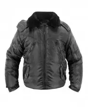 Куртка зимняя оксфорд черная короткая