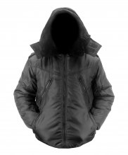 Куртка зимняя оксфорд черная короткая
