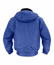 Куртка зимняя синяя короткая