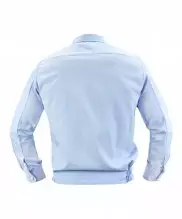 Превью Рубашка полиции мужская голубая (длинный рукав) — 2
