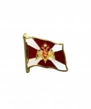Значок металлический "Флаг Росгвардии"